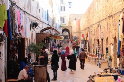 Souk in Essaouira (Alexander Mirschel)  Copyright 
Informazioni sulla licenza disponibili sotto 'Prova delle fonti di immagine'